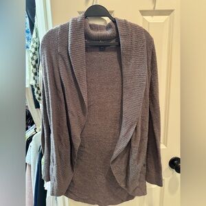 Barefoot Dreams Soft Taupe Cardigan